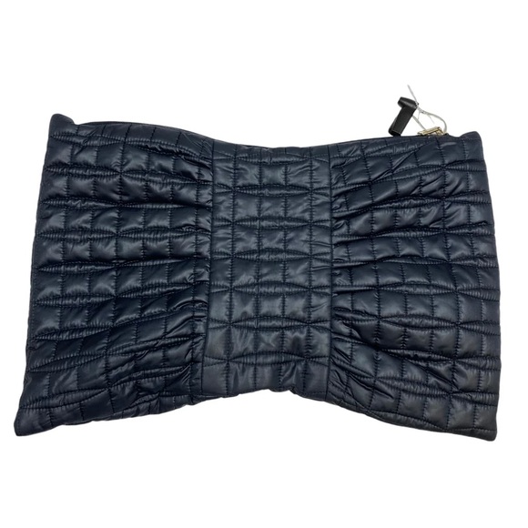 KATE SPADE - Large Travel Pouch Cosmetic Soft Bag Quilted with Zipper - Picture 3 of 7